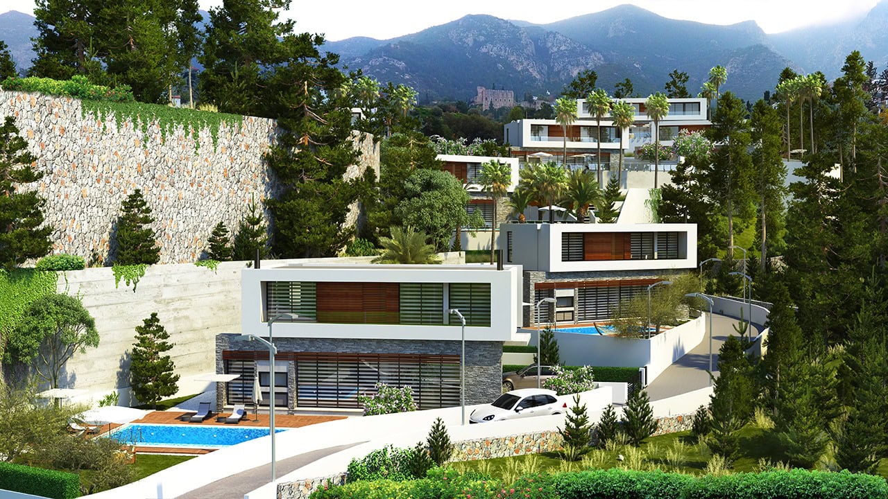 Neubauprojekt in Bellapais (Beylerbeyi), Nord Zypern – Foto 1 von 21