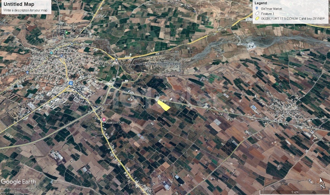 Wohnung in Güzelyurt, Nord Zypern – Foto 3 von 4