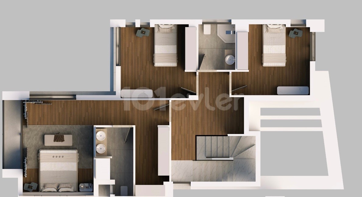 Wohnung in Karaoğlanoğlu, Nord Zypern – Foto 9 von 23