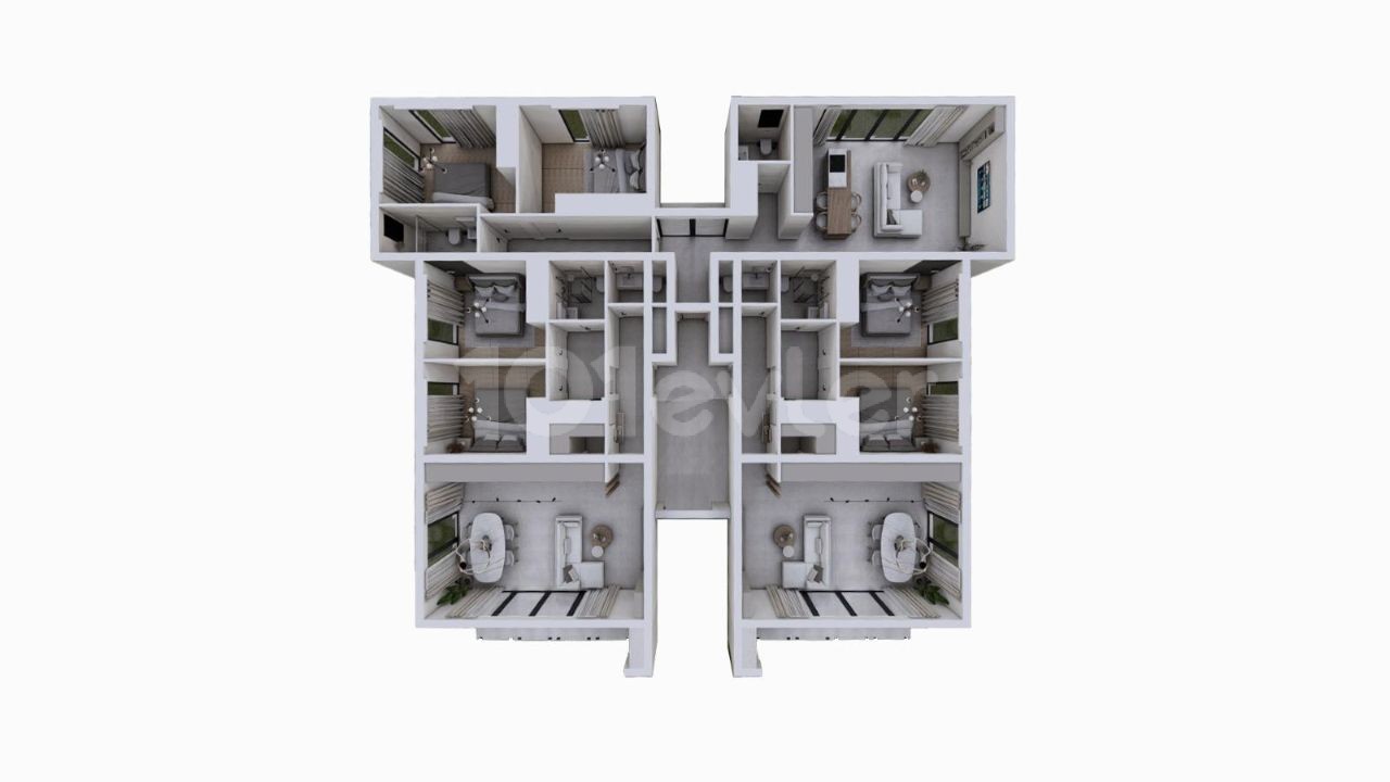 Wohnung in Lefkoşa (Nicosia), Nord Zypern – Foto 22 von 22