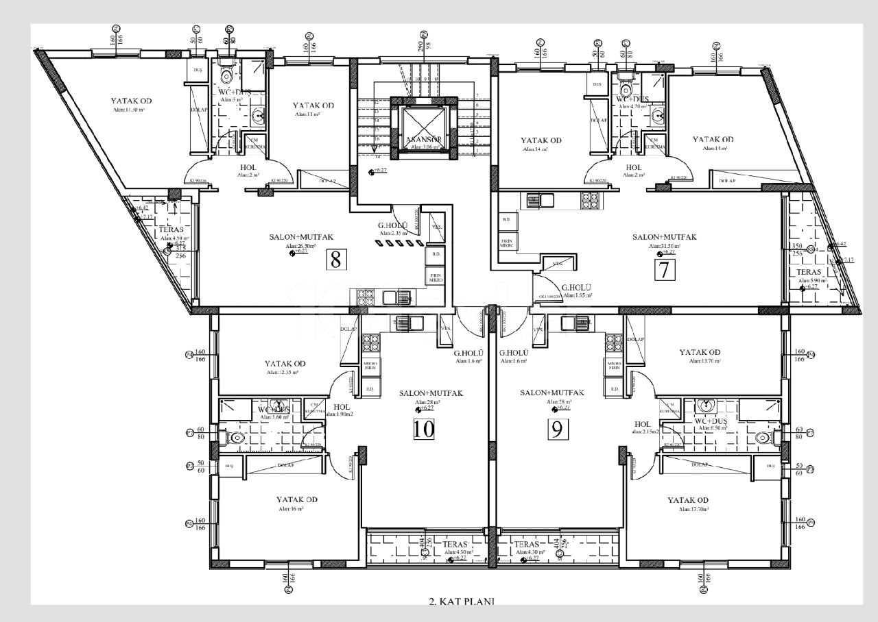 Wohnung in Lefkoşa (Nicosia), Nord Zypern – Foto 7 von 9