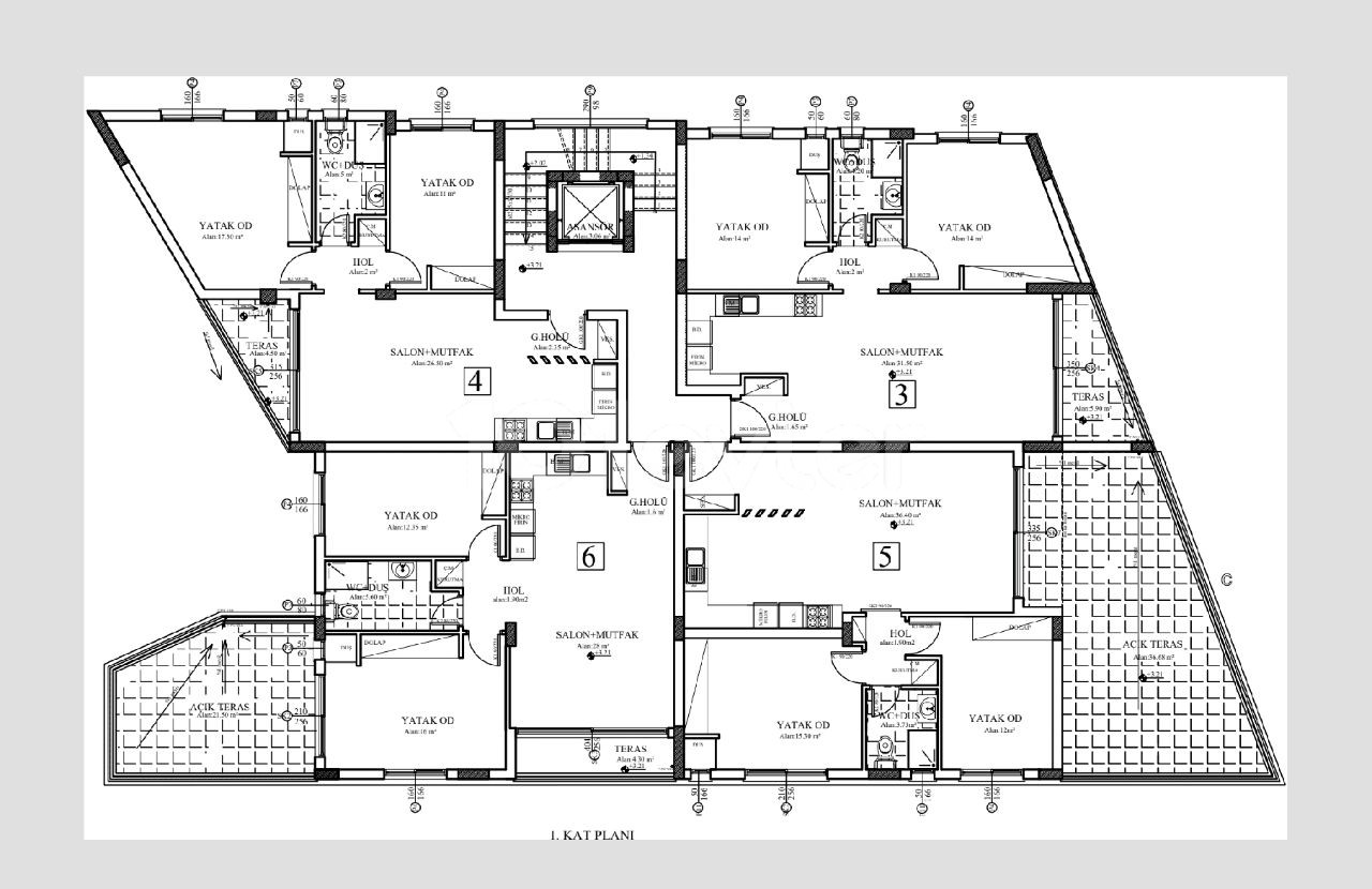 Wohnung in Lefkoşa (Nicosia), Nord Zypern – Foto 8 von 9